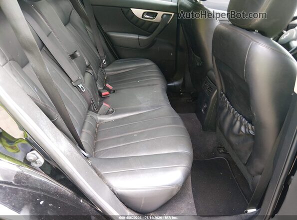 JN8CS1MU9HM143550 2017 INFINITI QX70 Black VIN sticker view