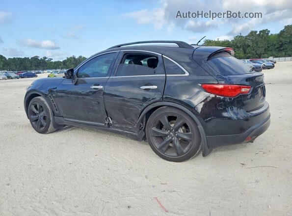 JN8CS1MUXGM671340 2016 INFINITI QX70 Black უკანა მარცხენა