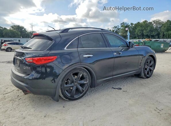 JN8CS1MUXGM671340 2016 INFINITI QX70 Black უკანა მარჯვენა