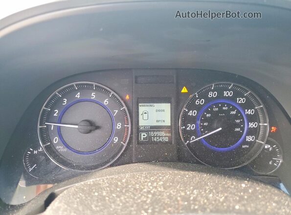JN8CS1MUXGM671340 2016 INFINITI QX70 Black ხელსაწყოთა პანელის ხედი