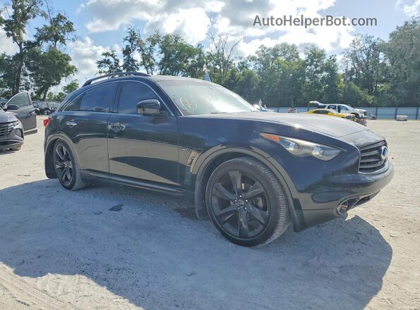 JN8CS1MUXGM671340 2016 INFINITI QX70 Black წინა მარჯვენა