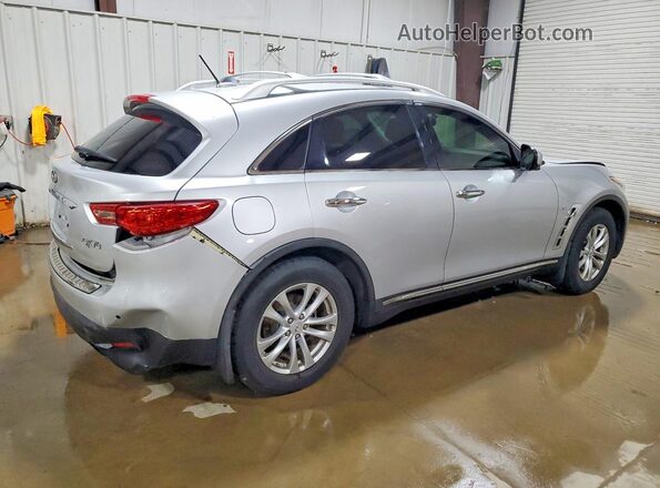 JN8CS1MW2GM752270 2016 INFINITI QX70 Silver Задня права чверть