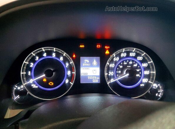 JN8CS1MW2GM752270 2016 INFINITI QX70 Silver Вид щитка приладів