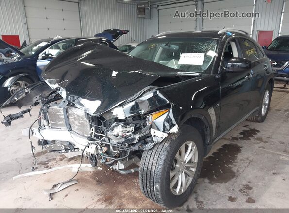 JN8CS1MW2HM411887 2017 INFINITI QX70 Черный Вид спереди