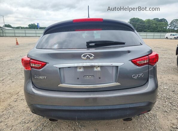 JN8CS1MW2HM415244 2017 INFINITI QX70 Gray Հետևի տեսք