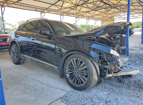 JN8CS1MW4HM411129 2017 INFINITI QX70 Black Առջևի աջ