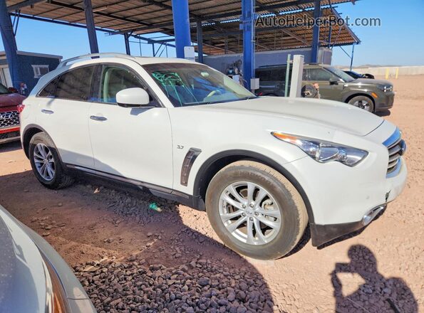 JN8CS1MW7GM750160 2016 INFINITI QX70 White Առջևի աջ