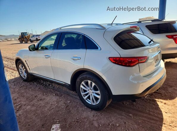 JN8CS1MW7GM750160 2016 INFINITI QX70 White Հետևի ձախ