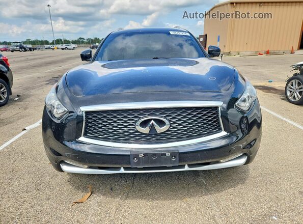 JN8CS1MW8HM412042 2017 INFINITI QX70 Black წინა ხედი