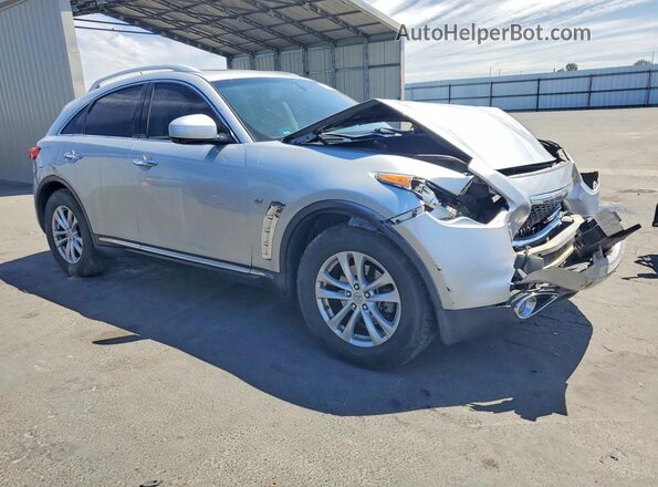 JN8CS1MW8HM414177 2017 INFINITI QX70 Silver Առջևի աջ