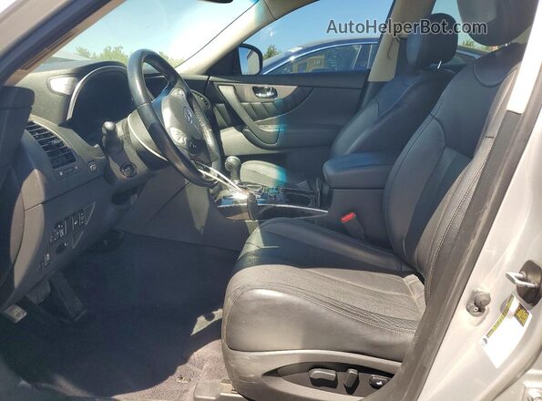 JN8CS1MW8HM414177 2017 INFINITI QX70 Silver Սալոնի դիմացի տեսք