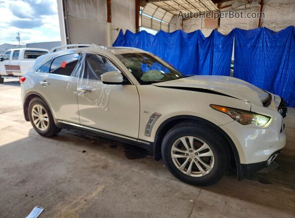 JN8CS1MW9HM410526 2017 INFINITI QX70 White Առջևի աջ
