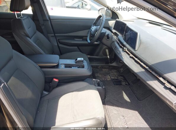 JN8DF0BF1SM762075 2025 NISSAN ARIYA Gray Front interior view