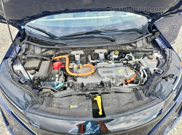 JN8DF0BF2SM764935 2025 NISSAN ARIYA Blue Вид підкапотного простору