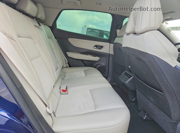 JN8DF0BF2SM764935 2025 NISSAN ARIYA Blue Вид задньої частини салону