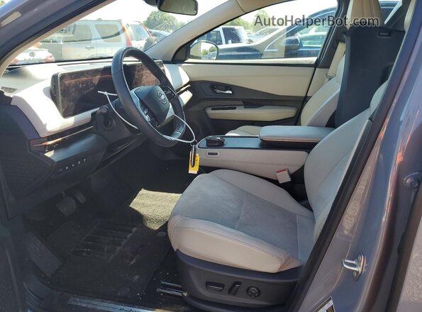 JN8DF0BF4SM766654 2025 NISSAN ARIYA Gray Front interior view