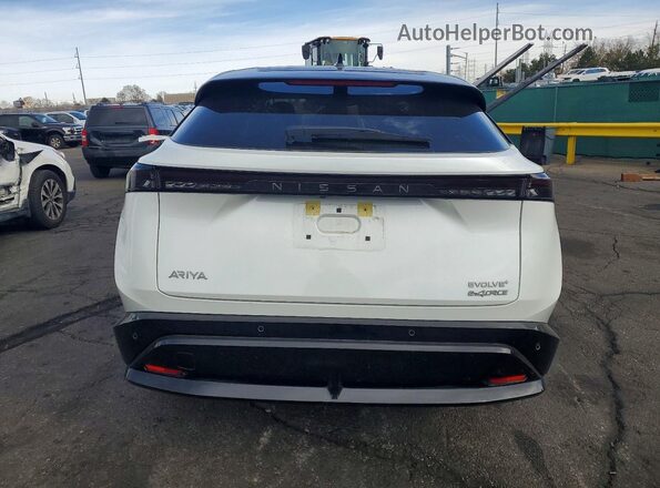 JN8DF0BF8SM764499 2025 NISSAN ARIYA White Rear view