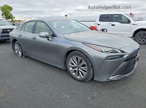 JTDAAAAA2MA000645 2021 TOYOTA MIRAI Gray Front right