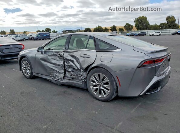JTDAAAAA2MA000645 2021 TOYOTA MIRAI Gray Rear left