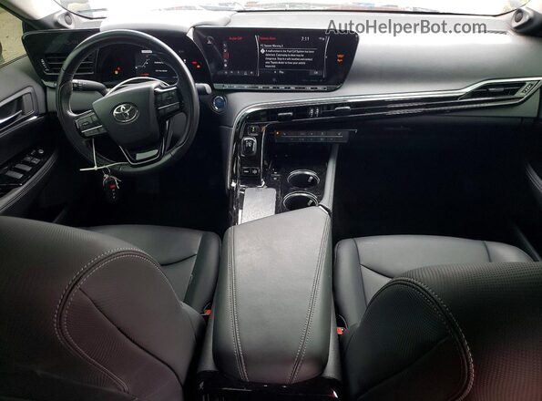 JTDAAAAA2NA006673 2022 TOYOTA MIRAI Серый Вид панели приборов