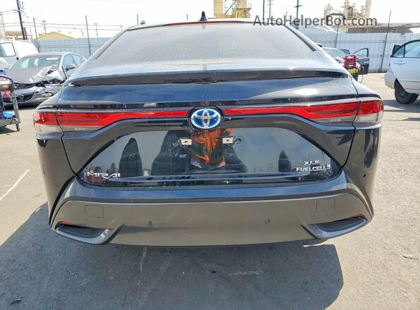 JTDAAAAA3MA002002 2021 TOYOTA MIRAI Black უკანა ხედი