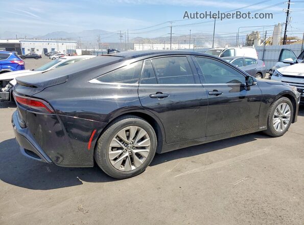 JTDAAAAA3MA002002 2021 TOYOTA MIRAI Black უკანა მარჯვენა
