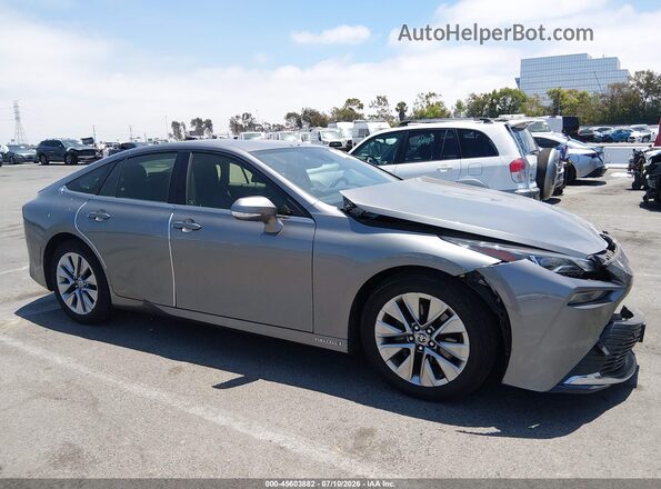 JTDAAAAA4NA006481 2022 TOYOTA MIRAI Gray Widok wnętrza z tyłu