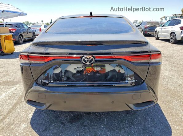 JTDAAAAA4SA012227 2025 TOYOTA MIRAI Black Вид ззаду