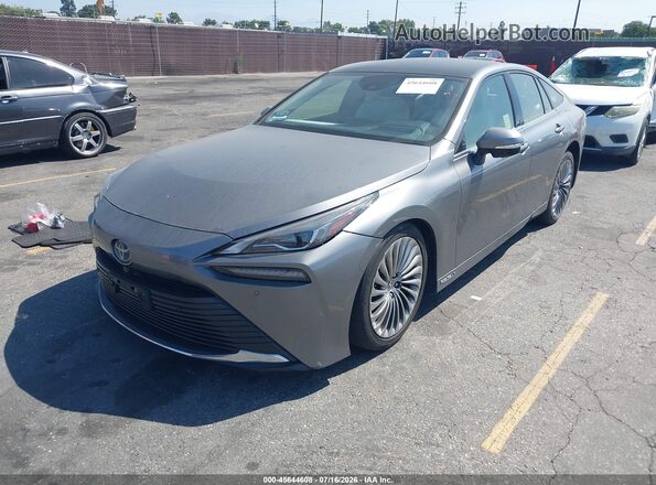 JTDAAAAA7MA000348 2021 TOYOTA MIRAI Gray Передня ліва чверть