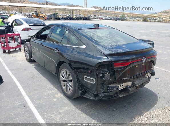 JTDAAAAA8MA003095 2021 TOYOTA MIRAI Black Rear left