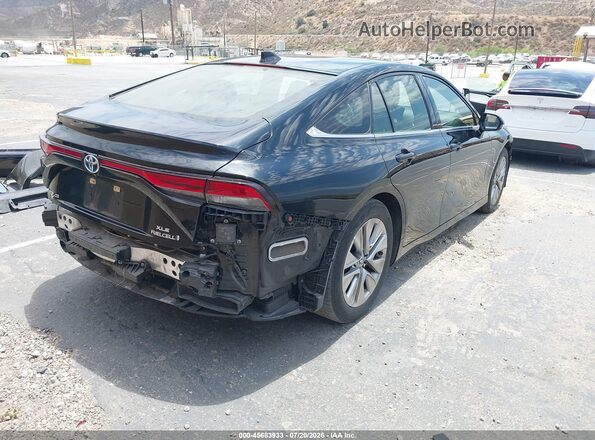 JTDAAAAA8MA003095 2021 TOYOTA MIRAI Black Rear right