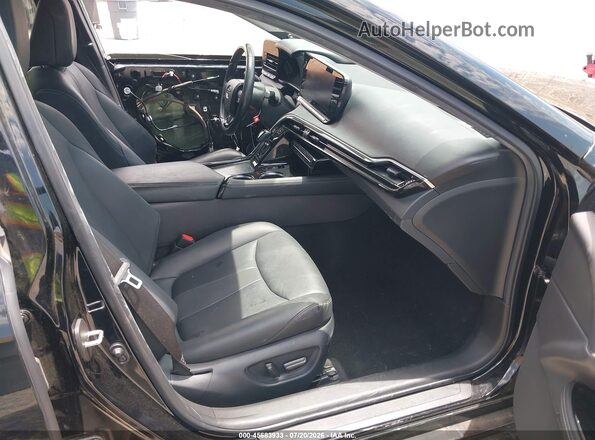 JTDAAAAA8MA003095 2021 TOYOTA MIRAI Black Front interior view