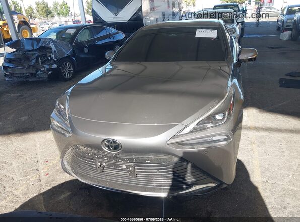 JTDAAAAA8SA012084 2025 TOYOTA MIRAI Gray Widok zestawu wskaźników