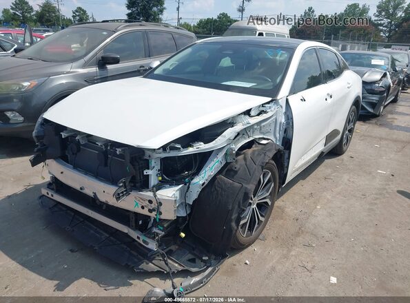 JTDAAAAF0P3017142 2023 TOYOTA CROWN Белый Передняя левая четверть