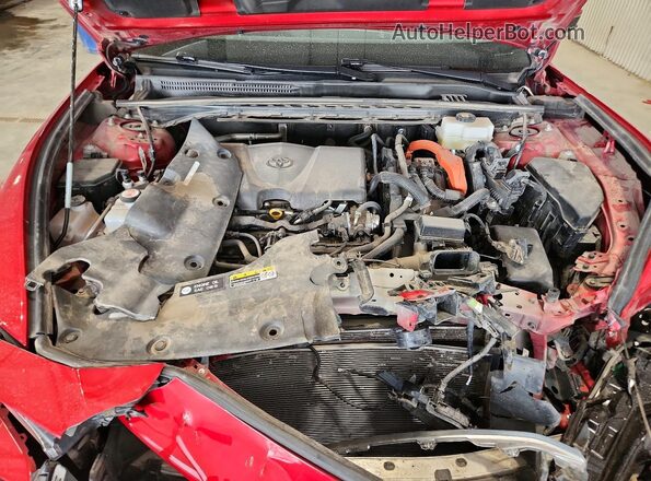 JTDAAAAF1P3003962 2023 TOYOTA CROWN Красный Вид задней части салона