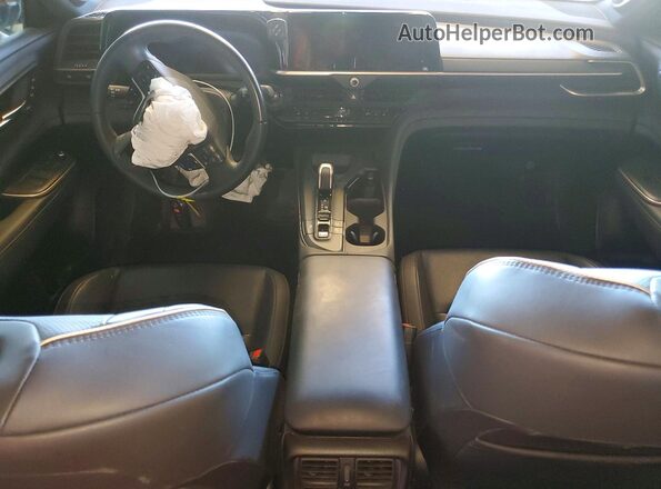 JTDAAAAF4P3013403 2023 TOYOTA CROWN Silver Dashboard view