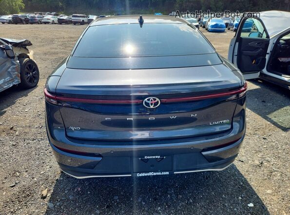JTDAAAAF4P3014146 2023 TOYOTA CROWN Black Rear view