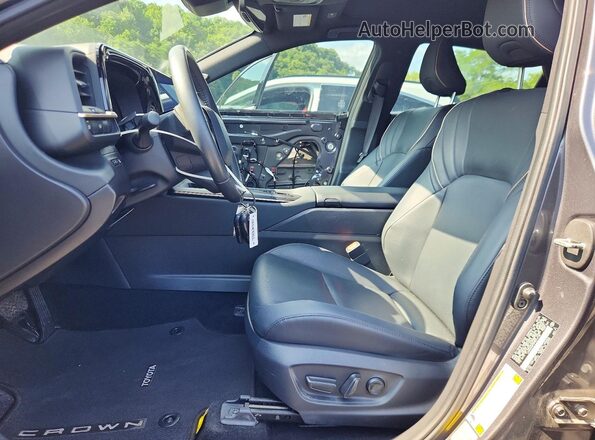 JTDAAAAF4P3014146 2023 TOYOTA CROWN Black Front interior view