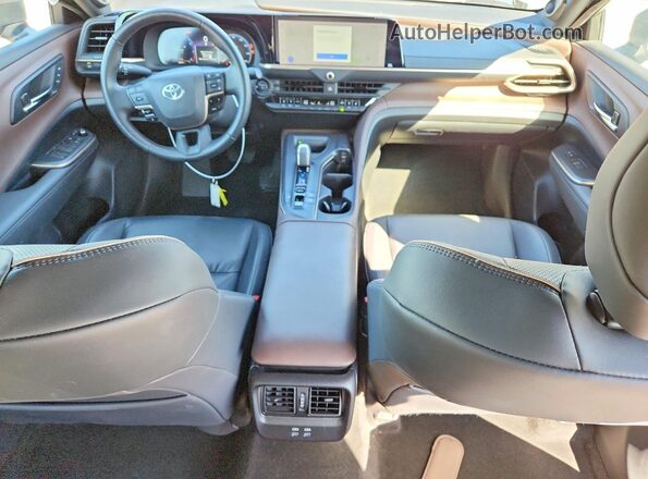 JTDAAAAF4P3017046 2023 TOYOTA CROWN Gray წინა პანელის ხედი