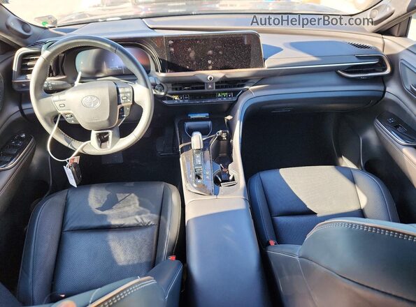 JTDAAAAF4S3034390 2025 TOYOTA CROWN Black Вид панелі приладів