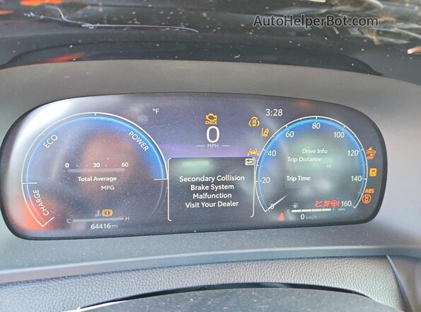 JTDAAAAF4S3038357 2025 TOYOTA CROWN Silver Vista del cuadro de instrumentos