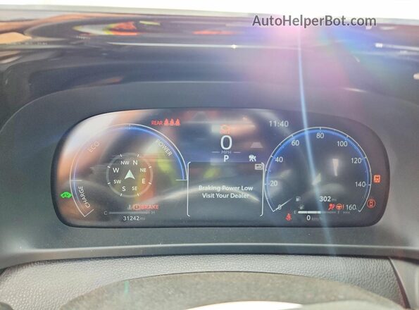 JTDAAAAF4T3043866 2026 TOYOTA CROWN Черный Вид щитка приборов