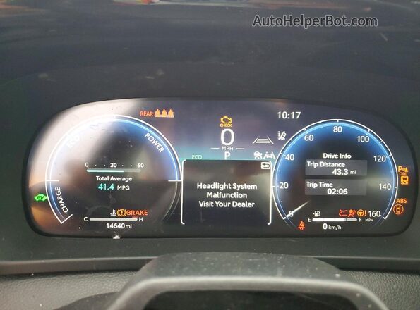 JTDAAAAF5T3045318 2026 TOYOTA CROWN Red Instrument cluster view