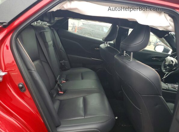 JTDAAAAF5T3045318 2026 TOYOTA CROWN Red Rear seats view