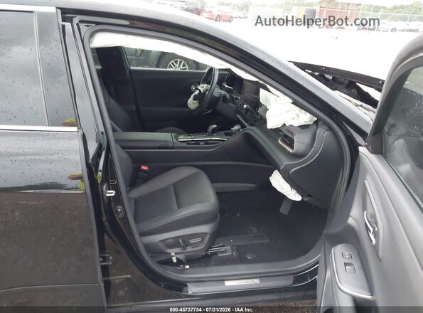 JTDAAAAF7P3017963 2023 TOYOTA CROWN Black Widok wnętrza z przodu