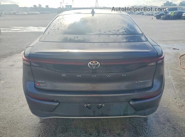 JTDAAAAF8P3007202 2023 TOYOTA CROWN Charcoal Vista trasera