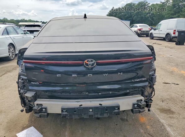 JTDAAAAFXP3013146 2023 TOYOTA CROWN Black Rear view