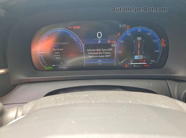 JTDAAAAFXP3013146 2023 TOYOTA CROWN Black Instrument cluster view