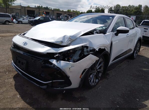 JTDAAAAFXP3017410 2023 TOYOTA CROWN White Vista tres cuartos delantera izquierda