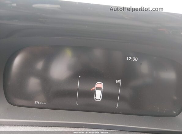 JTDACAAJ2S3000477 2025 TOYOTA CROWN SIGNIA Black Widok tylnych siedzeń